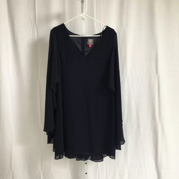 vince camuto blue dress nordstrom